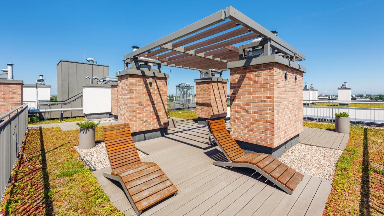 Garden Gates Apartments By Sun & Snow With Roof Terrace غدانسك المظهر الخارجي الصورة