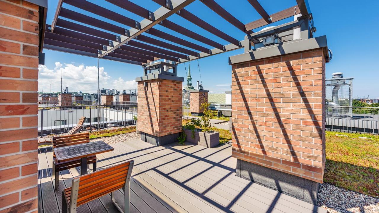 Garden Gates Apartments By Sun & Snow With Roof Terrace غدانسك المظهر الخارجي الصورة
